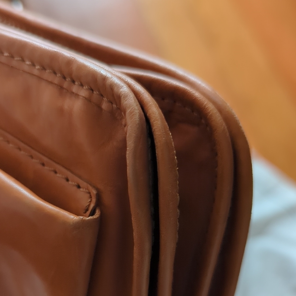 Opening Ceremony Tan Leather Satchel Bag - Picture 13 of 16